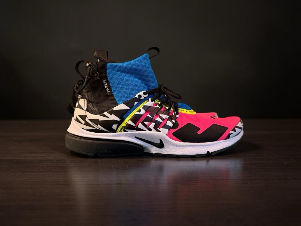 Nike Acronym x Air Presto Mid Racer Pink Photo Blue Mid Top